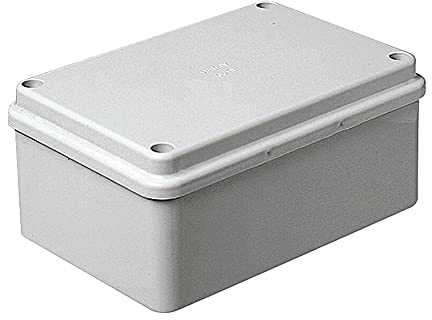 DOJA Industrial | SCATOLA DERIVAZIONE ESTERNA LISCIA | Quadro Elettrico | 160x120x80 | Scatola Elettrica da Esterno Impermeabile | Scatola Stagna Derivazione per Cavi Elettrici | Cassetta Derivazione