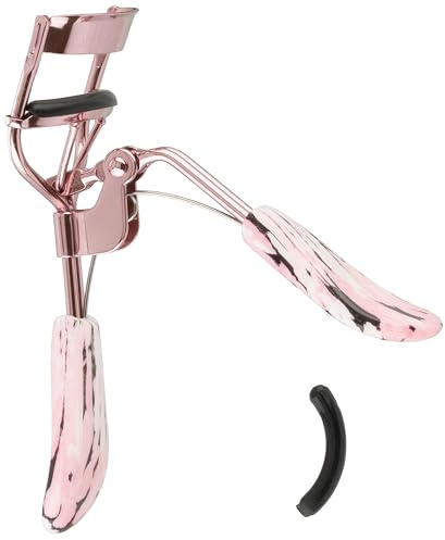 JAPONESQUE Comfort Grip Eyelash Curler for Natural & False Lashes, Universal Fit, Long-Lasting Curl