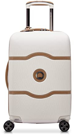 DELSEY Paris - Chatelet AIR 2.0 - Hartschalen-Kabinenkoffer 55 cm x 35 cm x 25 cm - 38 L - S - Angora