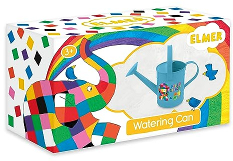 Children's Watering Can by Robert Frederick - Elmer Design - Perfect for Ages 3 Years Upward