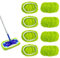 Galerie SV 8 Stück Wiederverwendbaren BodenwischbezüGen, TrockentüCher/NassbodentüCher FüR Swiffer Sweeper Mop Set, Mop Mikrofaser-Reinigungspads FüR Die Reinigung Von Fliesen, Laminat (8pcs)