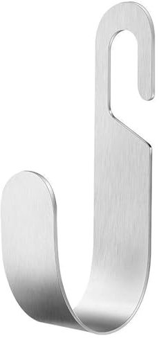 Furtryvl Gancho para manguera de jardín, soporte de acero inoxidable para manguera de jardín, soporte de manguera de jardín, soporte de pared para manguera de agua, soporte de pared para manguera de