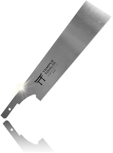 Temple Tool Lame de rechange pour scie à queue d'aronde japonaise 24,1 cm coupe transversale