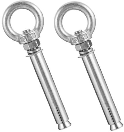 OSALADI 2stücke Dehnschrauben Für Betonwand Betonankerbolzen Dehnanker Mit Für Asphalt Dehnschraubenbefestigung Stahl-dehnschrauben -ringschraube