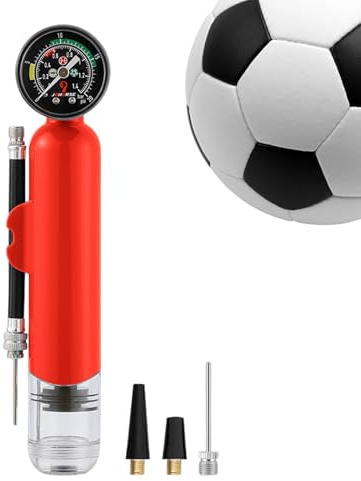 Handpumpe Kugel klein - Ballpumpe 'Luftpumpe, Taschenpumpe für Ballsport | Sport Ballpumpe, Inflationsgeräte für Gymnastikball für