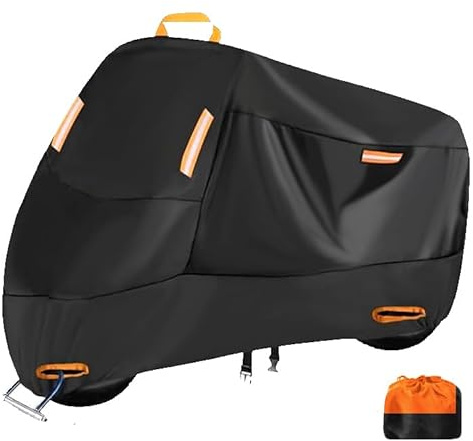 LSYQFB Motos Funda para BMW Motorrad Vision Amby, Funda Impermeable para Moto Cubierta Motocicleta Portátil Lona Todas Las Estaciones Accesorios,B