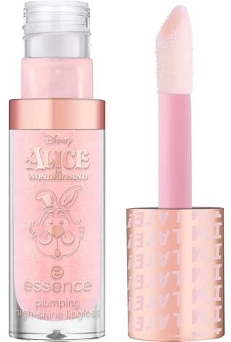 essence Brillo de labios voluminizador Alicia en el País de las Maravillas de Disney, dar volumen, brillante, reluciente (4ml)