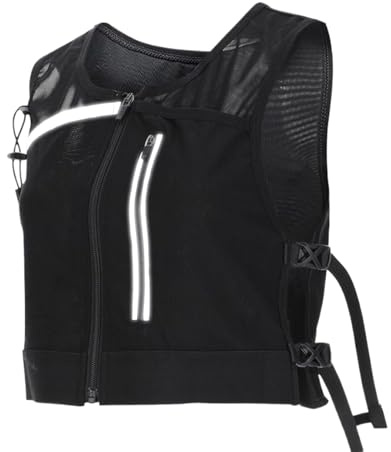 Dewireaey Chaleco de Running para Mujer, Bolso Deportivo Pechera para Exteriores, Mochila Hidratación Ergonomica para Correr Montar Bicicleta Nocturno Senderismo Escalada Campamento