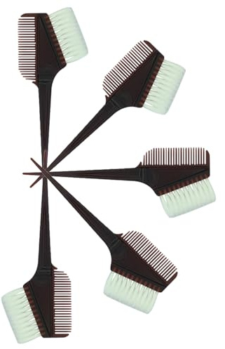 SWETRACE 5pcs Hair Dye Bowl and Comb Brush Set for DIY Hair Dye Kit Easy to Hold and Carry