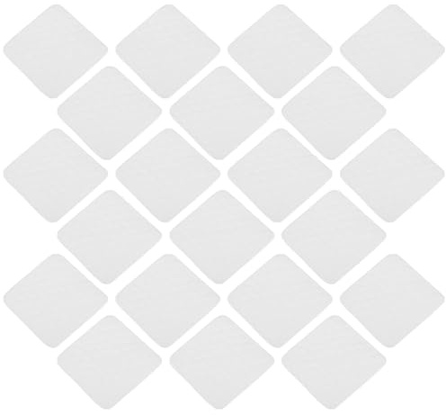 Healifty Lingettes pour Ongles sans Peluches 500 Pièces, Disques Épais Absorbants pour Dissolvant Vernis à Ongles, Nettoyant Colle Faux Cils, Accessoires Manucure, Usage Professionnel
