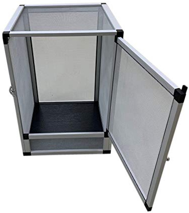 Alu Cage Aluminium Drahtgaze Terrarium (50x50x100cm)