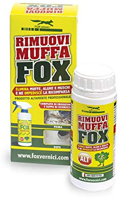 RIMUOVI MUFFA FOX TOGLIMUFFA RISANA PARETI BOX DOCCIA ELIMINA MUSCHIO 0.250 ML