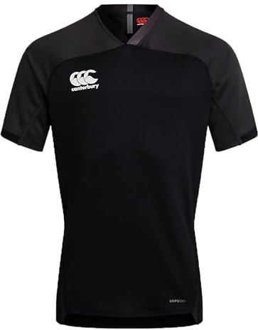 Canterbury Homme Maillot de Rugby Vapodri Evader à Rayures Horizontales | Technologie Vapodri | Coupe athlétique Professionnelle | Durable Maillot de Rugby Technique