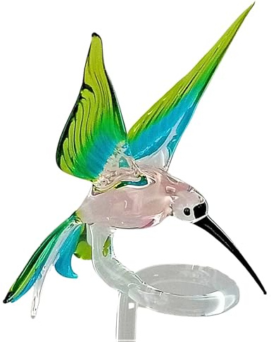 Orchideenstab Kolibri,Normale Ausführung (rosa-hellblau-grün)