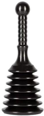 T&B® Powerful Extra Strength Drain unblocker Tool Sink Plunger, Toilet Plunger, Sink unblocker and Drain Plunger for Bathrooms, Kitchen Sink plungers, Bath unblocker & Shower Plunger, Black