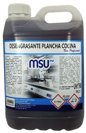 MSU® - Desengrasante Planchas Cocinas. Envase 6 Kg.