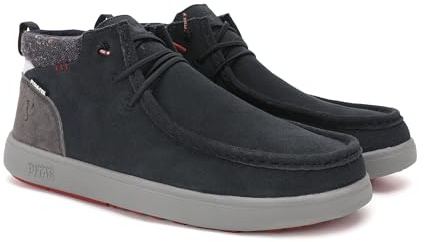 WALK IN PITAS | BAIKAL | Botas de Hombre Casual | Botín Serraje | Bota Urbana de Caña Baja | Mocasines | Náuticos Invierno | Zapatillas Casual | Zapatos sin Cordones | Calzado Walkinpitas | Marino 40