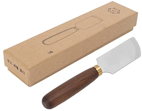 Cuchillo Para Cortar Cuero, Cuchillo Para Cortar Cuero, Cuchillo Para Cortar Bordes Con Mango De Madera. Herramientas Para Trabajar Cuero, Cuchillo Para Cortar Bordes Artesanales De Cuero Biselado Con
