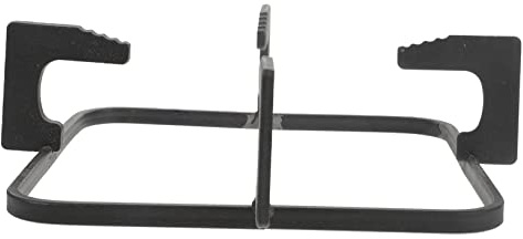 Soporte para Estufa de Gas de Hierro Fundido Negro para Cocina | Resistente a Altas Temperaturas, Fácil de Limpiar, Alta Durabilidad, Resistencia al Aceite