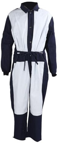 Eujgoov Sandstrahlung Schützender Coverall -Anzug Canvas -Farbanzug, für Sandstrahlen, Konstruktion