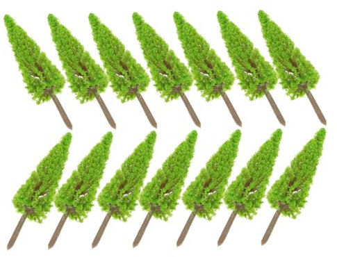 FUTUREORYY 15stücke Teiliges Miniatur Landschaftsbäume Realistische Modellbau Bäume Für Architektur Und Landschaftsgestaltung Für Miniaturszenen Und Bastelarbeiten