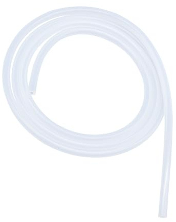 iMeistek Silicone Tubes 3.2mm ID x 6.4mm OD (1 Metres),Flexible Clear Food Grade Silicone Tube Hose for Air/Water Pump Transfer,Homebrew,Aquarium
