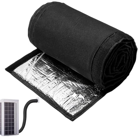 Outdoor Air Conditioning Pipe Insulation | Triple Layer HVAC Insulation Sleeve - Insulating Protective Shell for Split Air Conditioning and Heat Pump
