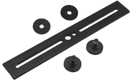 AsrMyjcx Supporto per Flash, Supporto per Fotocamera, Versatile, Robusto, in Lega di Alluminio, Dritto, Professionale, Compatibile, Barra di Estensione per