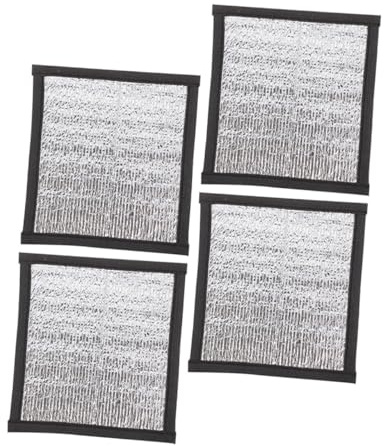 FIXOSHEE 4 Stück Heizmatten für Reptilien und Haustiere – 16X16cm Reflektierende Aluminiumfolie mit Perlenbaumwolle Kaltwintergeeignet