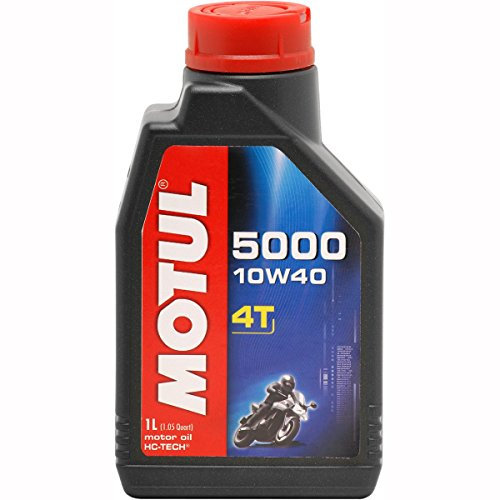 Motul Semi-Synthetic 5000 10W40 4T Oil Black 1L