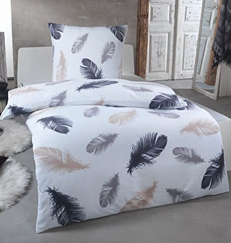 MALIKA Winter Plüsch Bettwäsche Nicky-Teddy Cashmere Coral Fleece 135x200 155x220 200x200 Kissenbezug 80x80 Verschiedene Muster, Größe:135 x 200 cm, Design - Motiv:Design 5