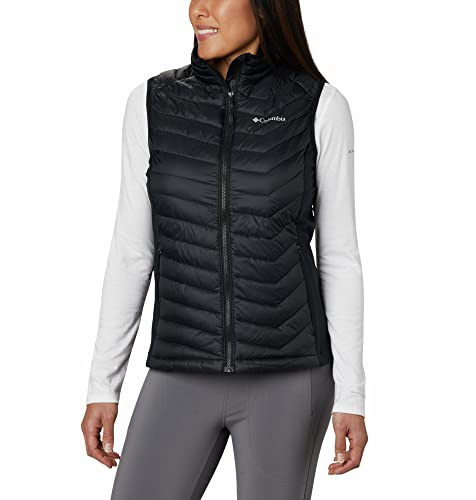 Columbia Damen Powder Pass Steppweste, Black 012, L EU