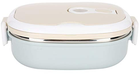 Lunch Box, Thermal Insulated Hot Food Lunch Containers, Portable Leakproof 304 Stainless Steel Adult Kids Bento Lunch Box, Cold and Hot Food Storage for School Office Outdoor Travel(900ml 1 Layer)