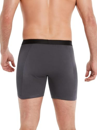FINN Anti-perspirant boxer herr, svettskydd boxerbyxor, Färg: grå, M