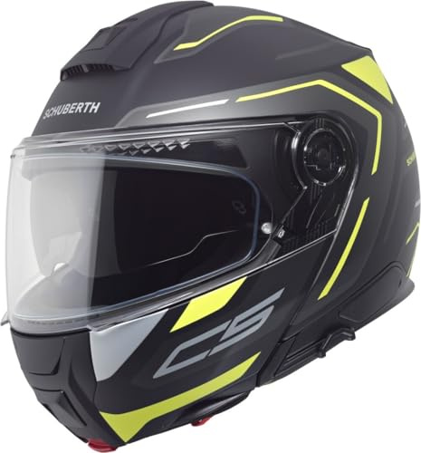 SCHUBERTH HELMET C5 ECE DEKOR OMEGA YELLOW 59 (L)