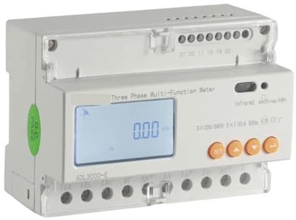 Moniteur d'énergie Iintelligent, Compteur Kwh triphasé sur Rail Din DTSD1352/compteur d'énergie intelligent RS485 triphasé/compteur d'énergie bidirectionnel triphasé(DTSD1352-C 80A)