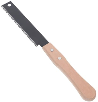 POPETPOP Kleine Japanische Zugsäge 12 Zoll Handsäge Für Holz Feinzahnung Präzise Schnittführung Tragbare Handsäge Für Heimwerker Holzbearbeitung Bastelsäge
