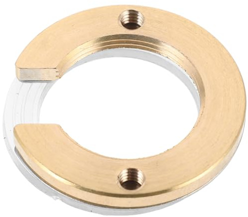 HAMPPLIES Copper Loosing Kitchen Faucet Mounting Kit with Steel Washer and Rubber Gasket Fixing Fitting for Basin and Sink Suitable for Hot and Cold Water Taps Plumbing Accessory