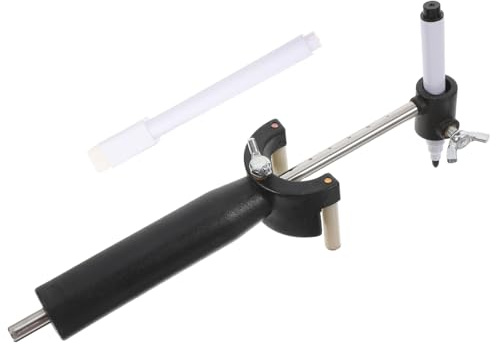 IMIKEYA Herramienta de Marcado de Líneas Plástico Negro con Rueda Ajustable Fácil Operación para Carrocería de Coche para Reparación y Restauración de Chapa Metálica