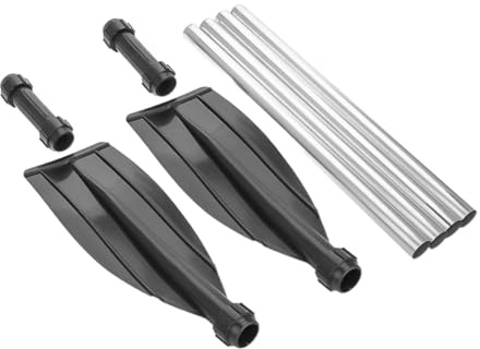 GALPADA Kayak Double Extrémité Alliage Aluminium Rame Détachable Léger et Robuste pour Bateau et Canoë Accessoires Kayak Utiles et Résistants