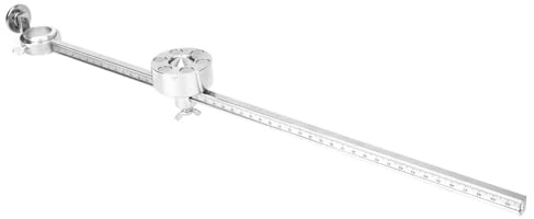 TOPINCN AG60/SG55 Plasmaschneider-Werkzeugzubehör, Hochwertige Brennerkreisführungsrolle aus Edelstahl mit Maßstabslineal