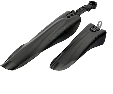 SFQEVHRZ Fahrrad Schutzblech, 2 Teile/Satz MTB Fahrrad Vorne Hinten Kotflügel Einstellbar Mountain Road ycle Kotflügel Set Abnehmbare Wachen Zyklus Teile Zubehör Fahrrad Kotflügel