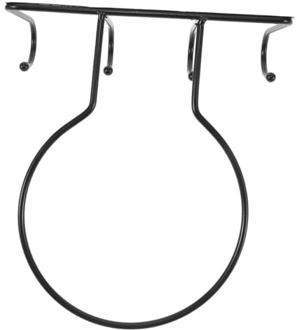 BIUDECO Basketball Storage Rack Wall Mounted Iron Ball Holder Hooks Basketball Display Home Garden Garage Use and Football