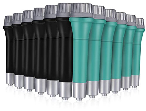 Toddmomy 12pièces Microphones Factices Jouet De Simulation pour Garçon Fille Micro pour Jeu De Rôle Garçon Fille Fête avec Design Réaliste Léger Et Sûr