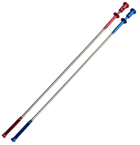 Magnetisches Teleskop Aufheben – robuste Klemme, LED-Auffangstab, erweiterbare Reichweite | Werkstatt, Garage, Auto, Haus, Basteln, praktisches Gerät für Männer, Geschenke, Cool, nützlich