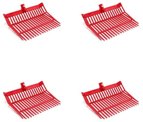 Buttfast 4X Manure Fork Replacement Head, Pitchfork Head, Horse Manure Rake, Plastic Fork Replacement Head,A