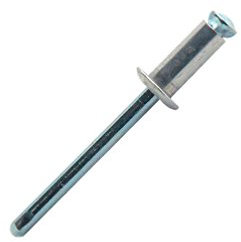 Scell-it - 250 rivets aveugles éclatés alu/acier TP, D. 4.8 x 12 mm - PAD4812 - Scell-it