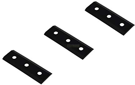 3 X 8,5 CM Hauptmesser für LESCHA Häcksler ZAK 2700, 3500; 52534, 56787, 52645