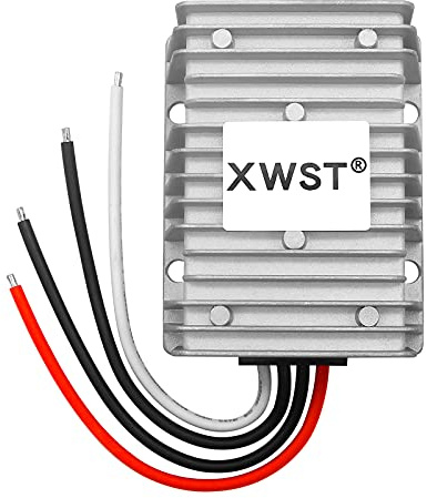 XWST Blaue Schale DC 12V auf 24V Spannungswandler 15A 360W Auto Netzteil Wandler Konverter Transformator Trafo Adapter DC 10-23V Breit Eingang
