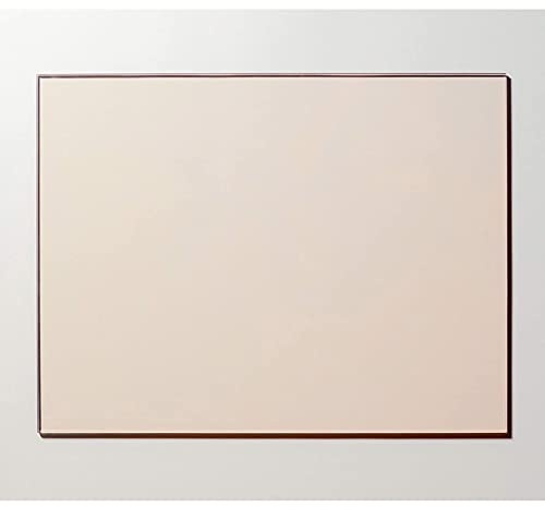 Vetraria Sabotti Vidrio cerámico para horno y termochimenea, universal, personalizable, 31,3 x 22 cm, bronceado